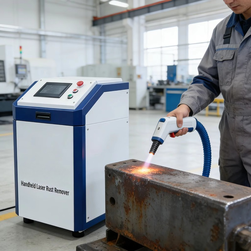 Industrial Laser Paint Removal - Machine de nettoyage au laser portable