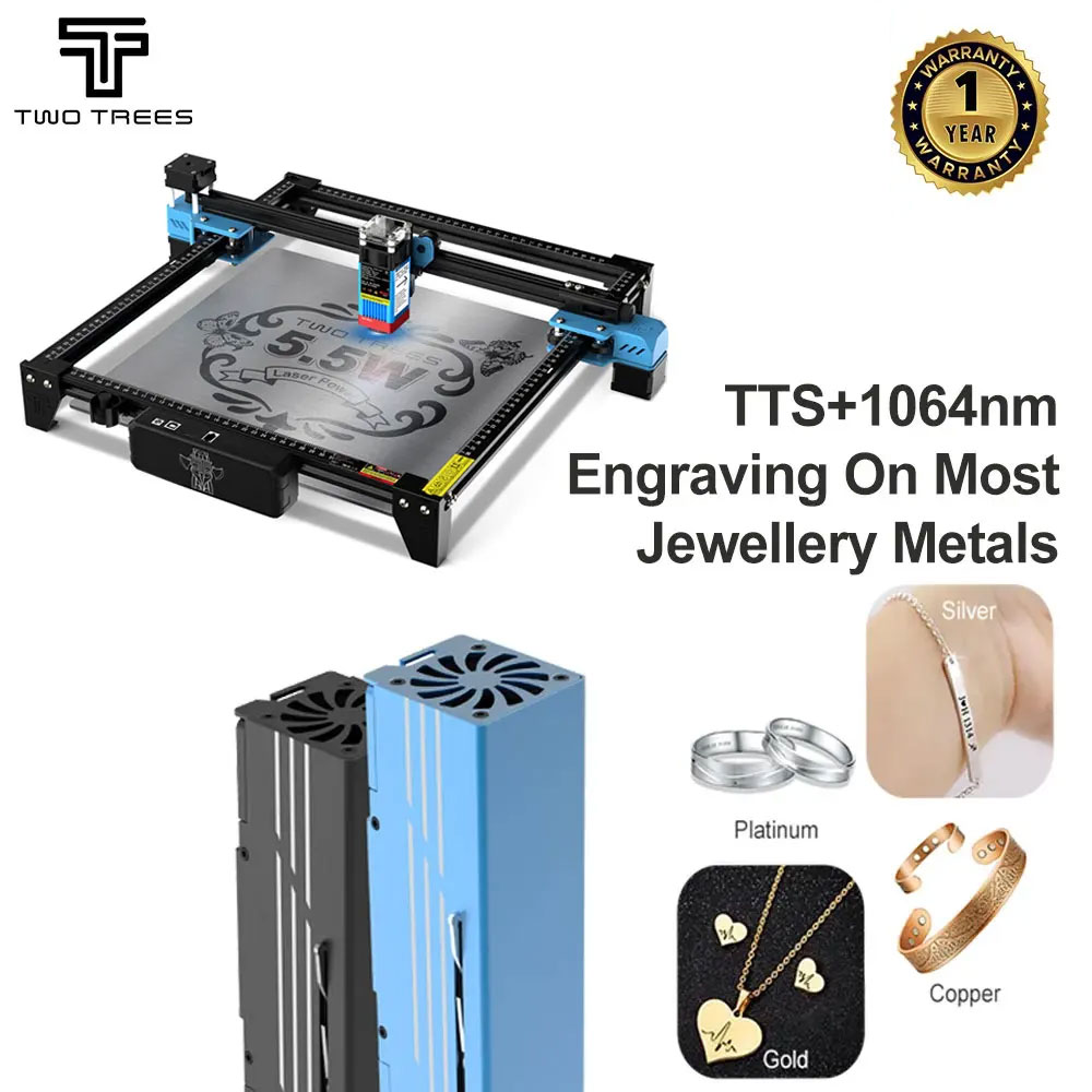 Industrial Laser Engraving Machine - TWOTREES TTS-55 Machine de gravure Laser