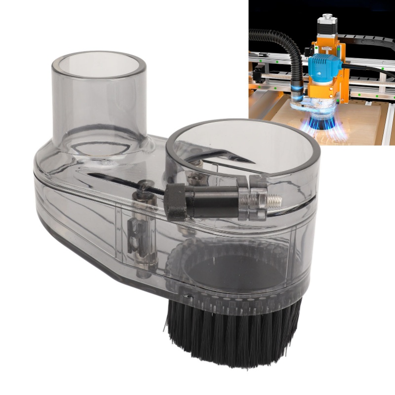 Dust Shoe Cnc - Chaussure anti-poussière pour routeur CNC, 52mm