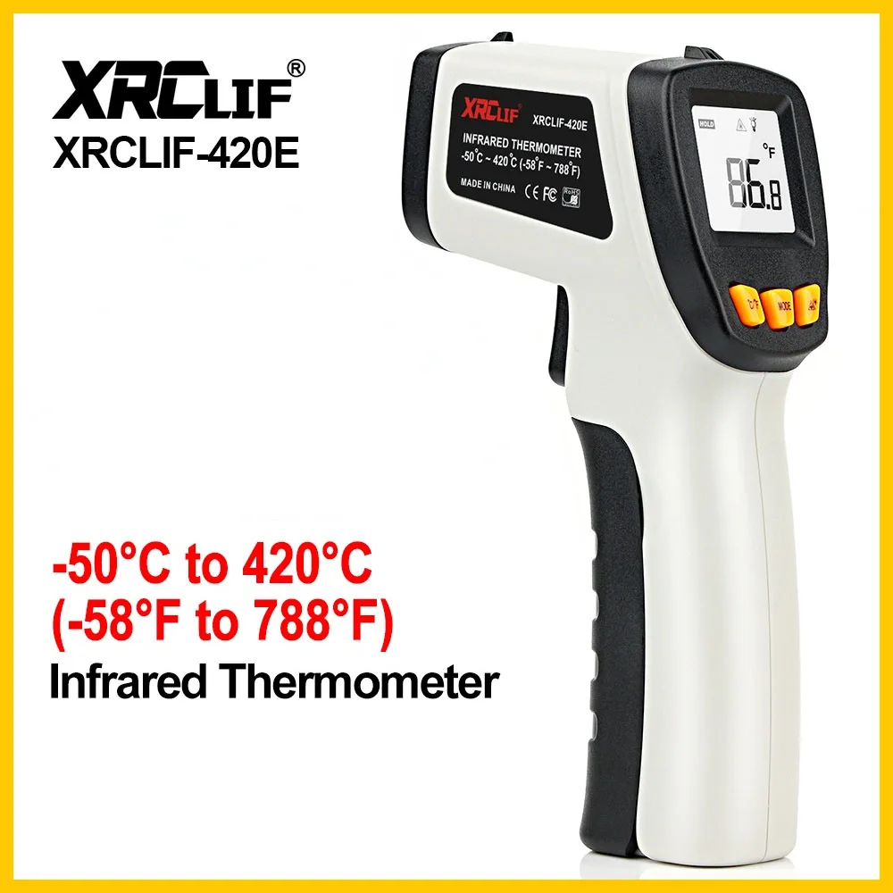 Industrial Infrared Laser - XRCLIF-Pyromètre infrarouge sans contact, Therye.com, compteur