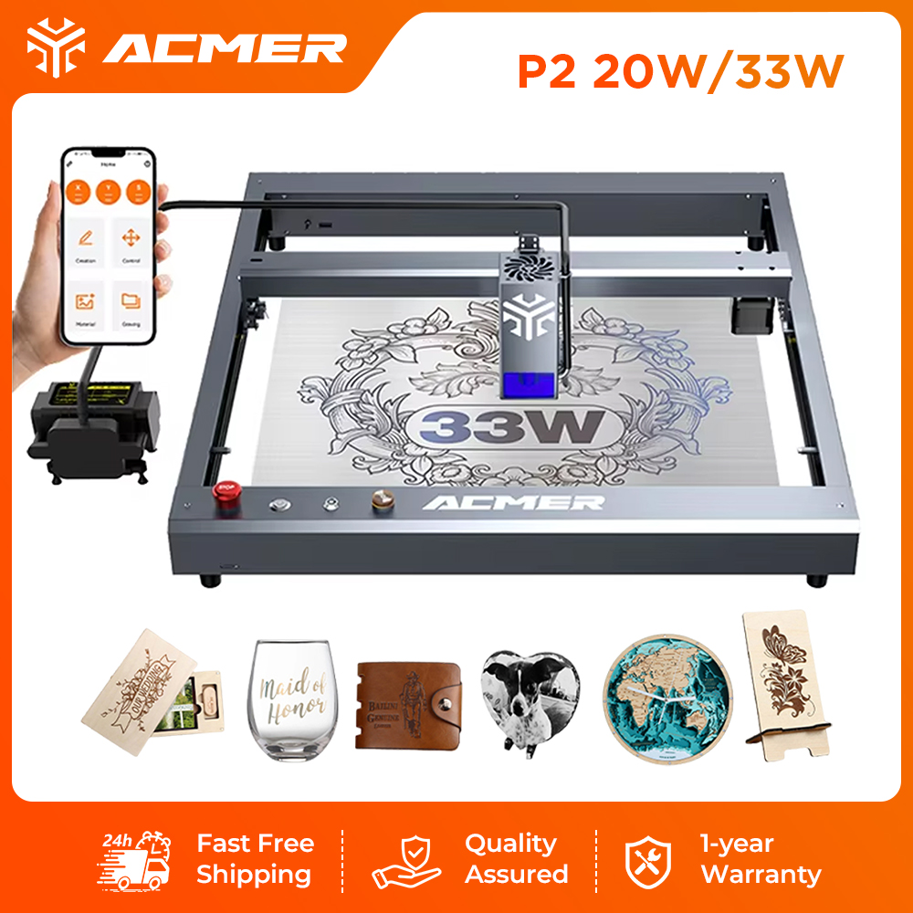 Industrial Laser Engraving Machine - Machine de gravure et de découpe