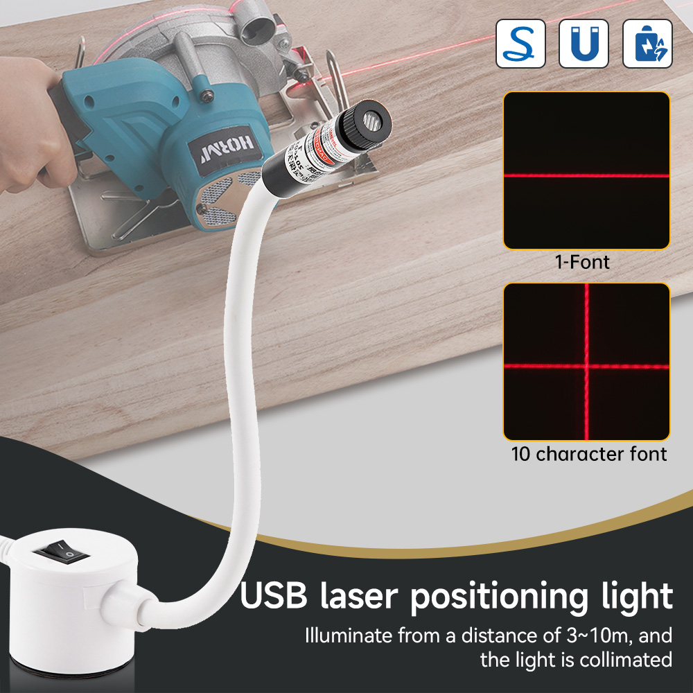 Industrial Laser Light - Lampe de positionnement de couture à