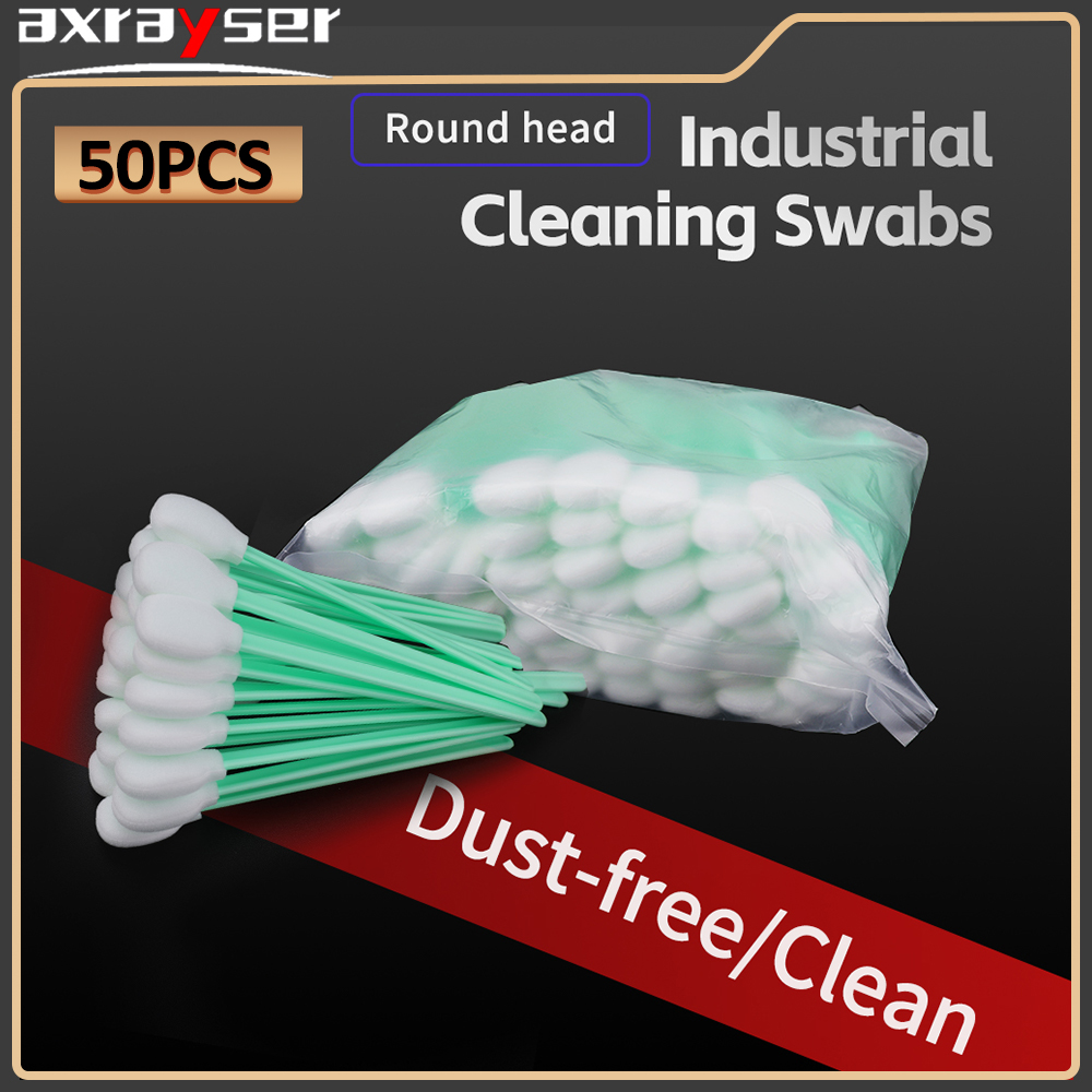 Industrial Laser Cleaning - 50 écouvillons en coton pour nettoyage