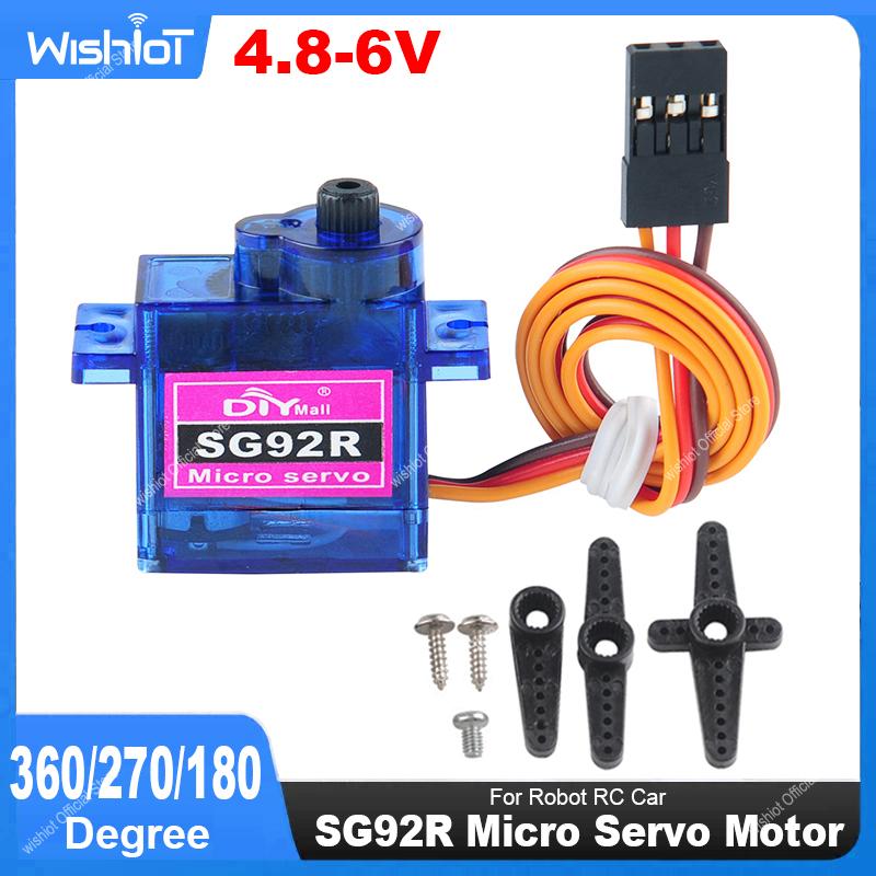 Servo Motor Cnc - Micro servomoteur SG92R 4.8-6V, Angle contrôlable