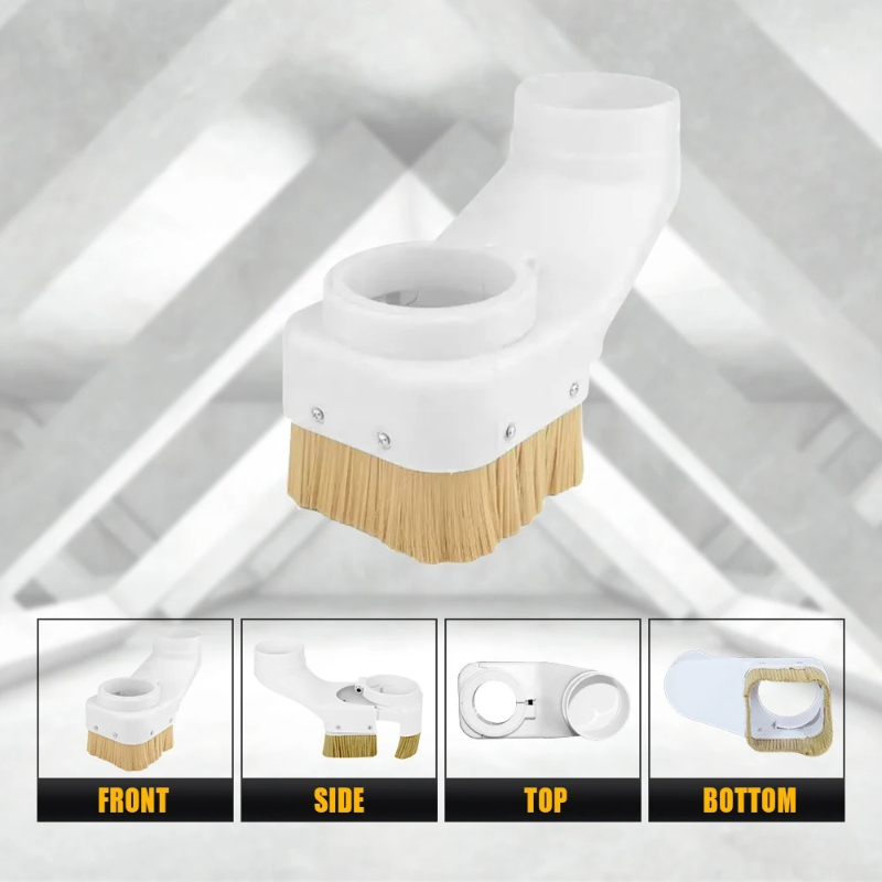 Dust Shoe Cnc - Couvre-chaussures anti-poussière pour routeur CNC, machine