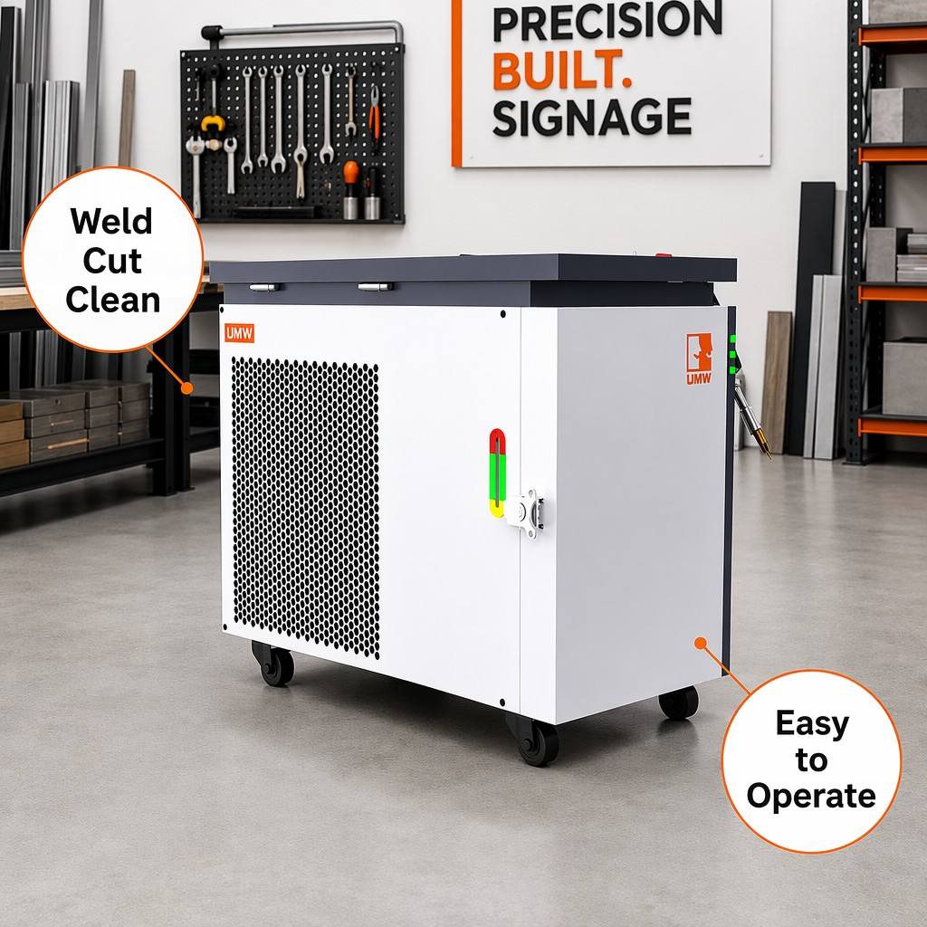 Industrial Laser - Machine de soudage laser UMW intégrée