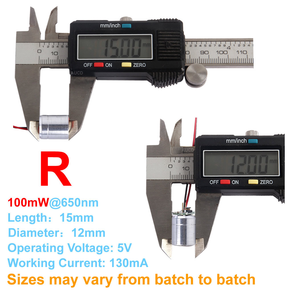 Module laser RGB Φ12x15mm DC 5 - Industrial Blue Laser avis et prix