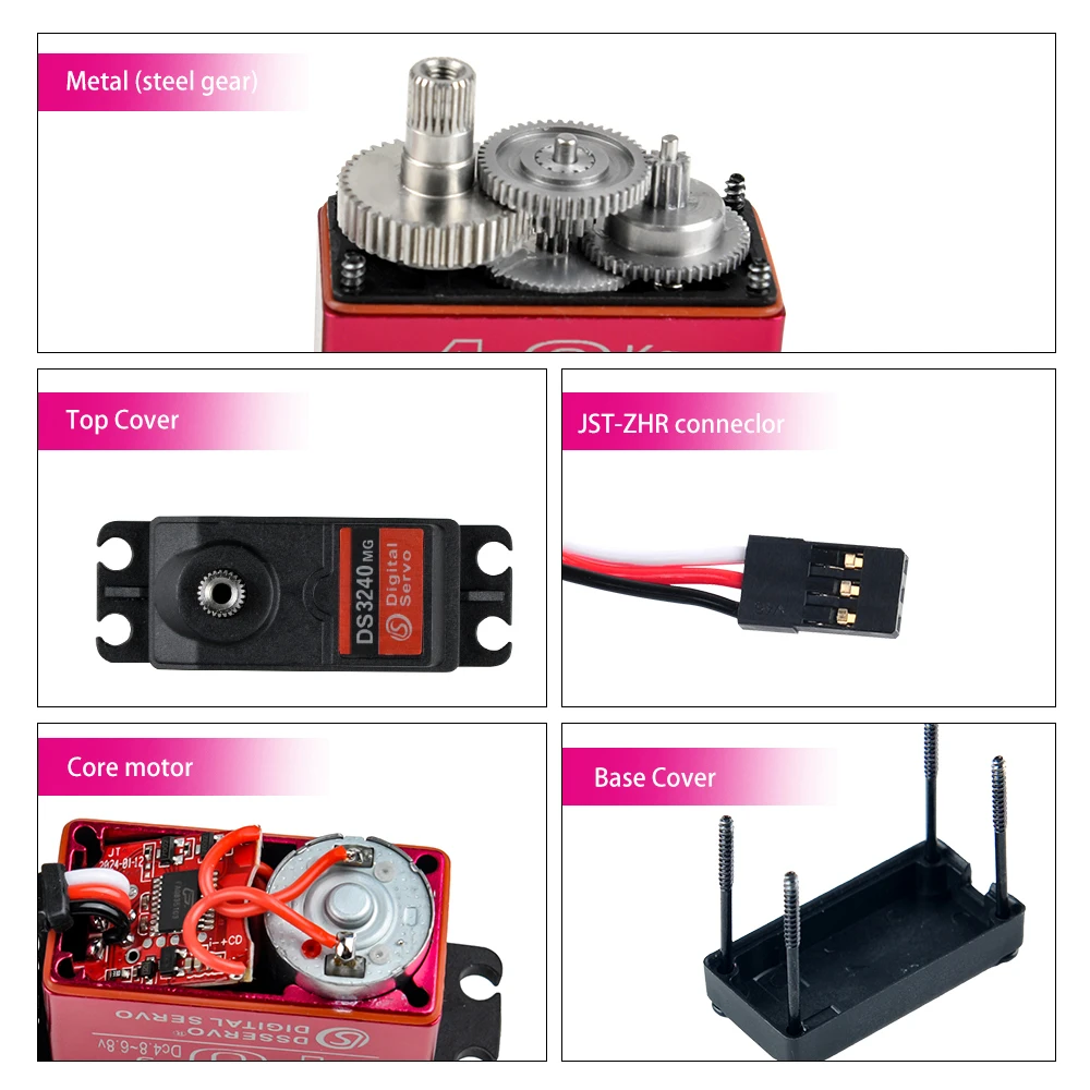 40KG Dsservo DS3240 grand coup - Servo Motor Cnc avis et prix