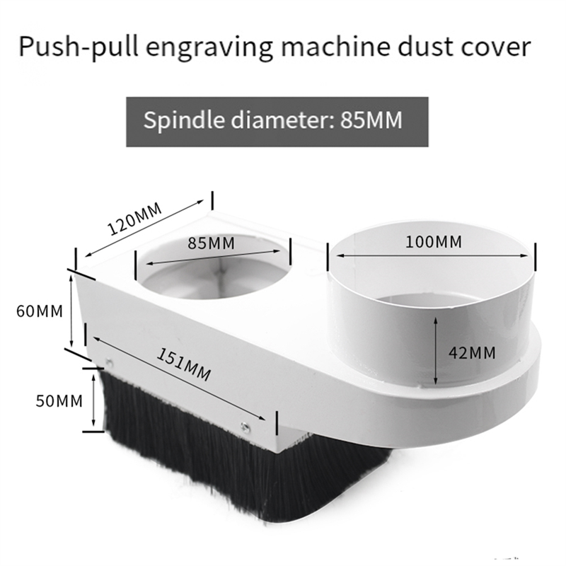 Collecteur de poussière de rou - Dust Shoe Cnc avis et prix