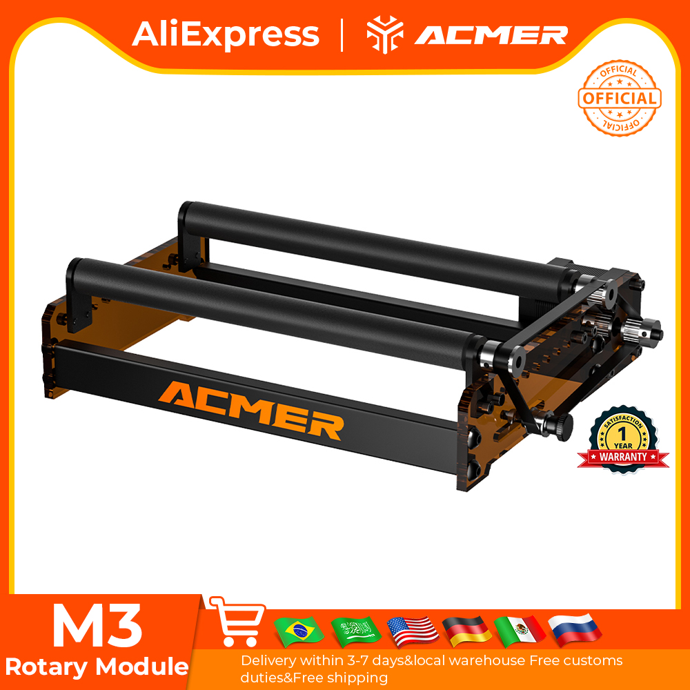 Rouleau rotatif laser ACMER M3 - Industrial Laser Engraving Machine avis et prix