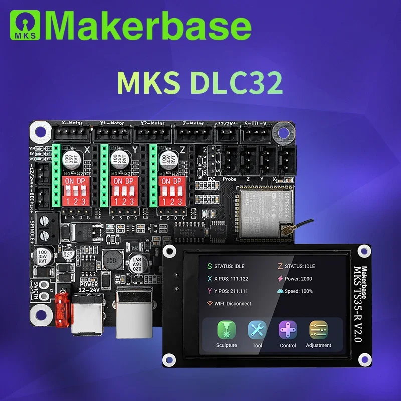 Contrôleur Makerbase MKS DLC32 - Industrial Laser Engraving Machine avis et prix