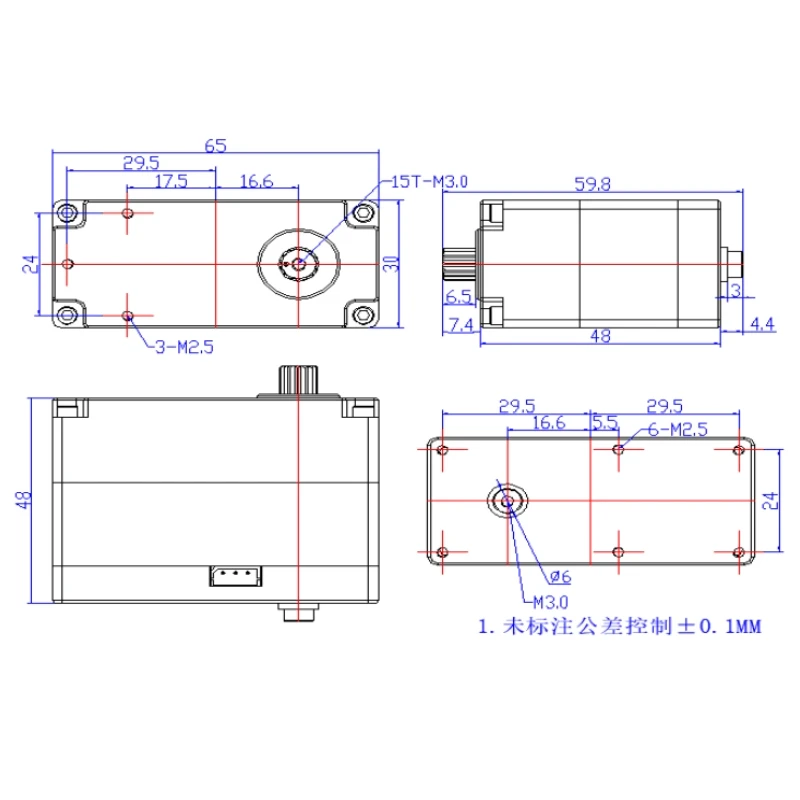 Servo TTL à Double arbre entiè - Servo Motor Cnc avis et prix