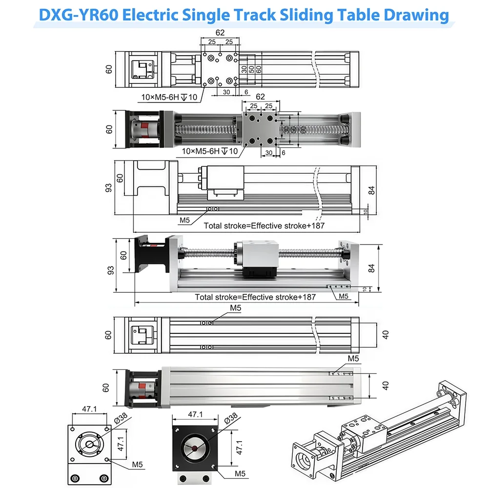 Table coulissante à guidage li - Servo Motor Cnc avis et prix