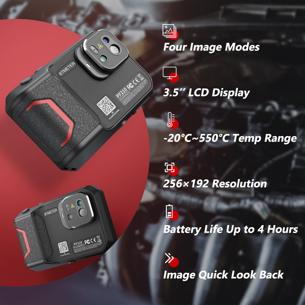 Caméra thermique 256x192, imag - Industrial Infrared Laser avis et prix